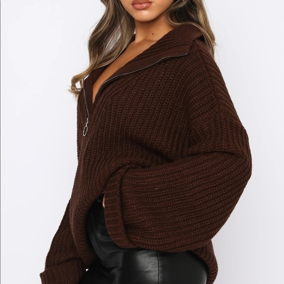 White Fox Boutique - Don’t Stop Me Now Sweater - Picture 2 of 3